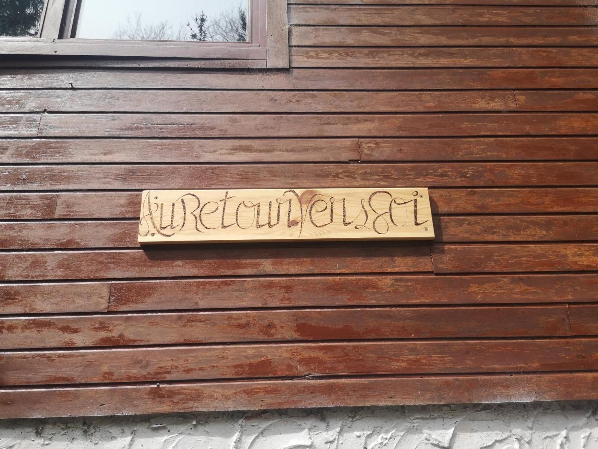 Les Nobertins Chalet - Au Retour Vers Soi מראה חיצוני תמונה
